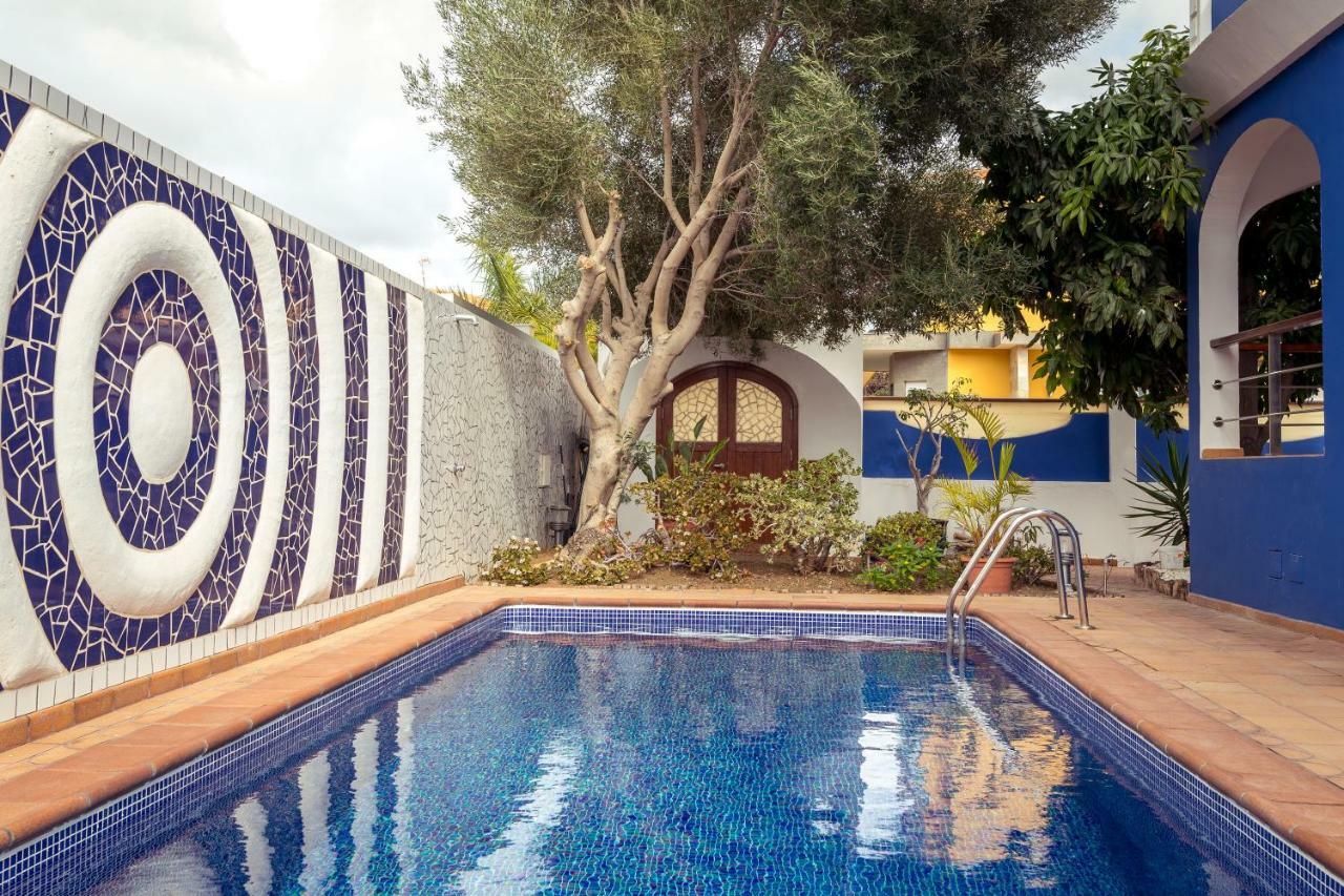 The Blue House In Maspalomas Maspalomas  Buitenkant foto